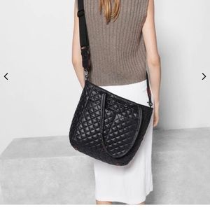 MZ WALLACE Black Metro Quattro Tote